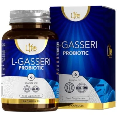 Obrázek LN Lactobacillus Gasseri 90 probiotické kapsle 6 miliard CFU probiotika L v jedné kapsli genetické inženýrství, bez alergenů, mléka a lepku vyrobeno GB
