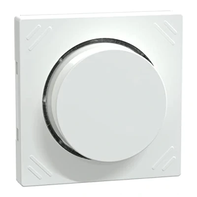 Obrázek Schneider Electric Merten MEG5252 0325 modul otočného regulátoru se 4 tlačítky, pod omítku aktivně bílý lesklý, systém M, Made in Germany