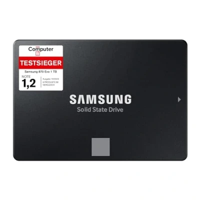 Obrázek Samsung 870 EVO 1 TB SATA 2,5&quot;, interní disk Solid State Drive (SSD) (MZ 77E1T0B/EU)