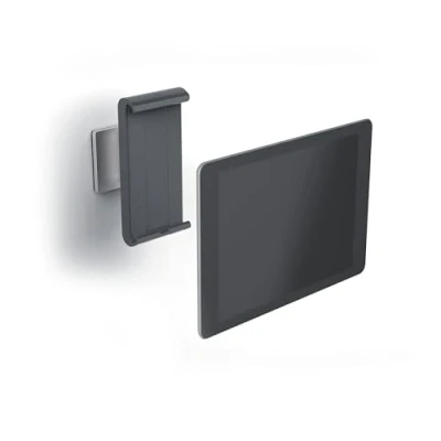 Obrázek Durable Držák na stěnu pro iPad/tablet (pro tablety 7 13 palců, otočný o 360 s pojistkou proti krádeži) stříbrný/antracitový, 893323