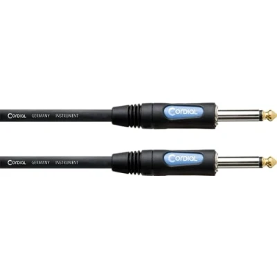 Obrázek CORDIAL CABLES kytarový kabel 3 m jack napájecí zdroj Essentials rovný.