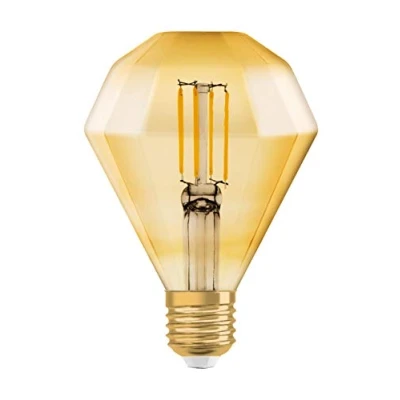 Obrázek LED žárovka od Osram patice: E27 teplá bílá 2000 K vintage 1906