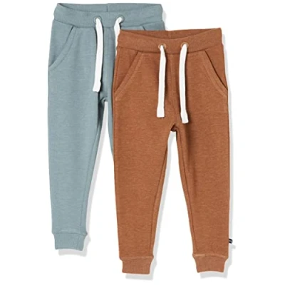 Obrázek MAGIC KIDS WEAR Unisex dětské kalhoty (balení 2 ks), ks v balení Toffee (236)