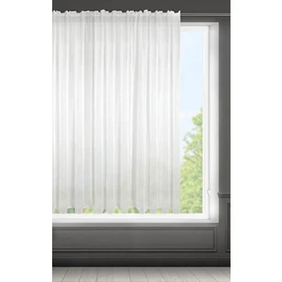 Obrázek Eurofirany Lucy Voile závěs, bílý, 300 x 160 cm