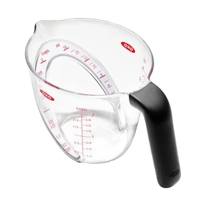 Obrázek OXO Zahnutá odměrka Good Grips středně velká, 500 ml lze mýt v myčce