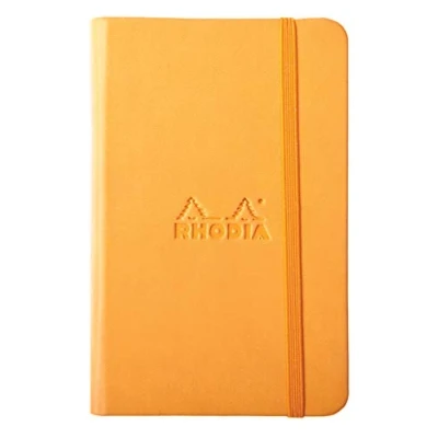 Obrázek Rhodia 118078C Web Notebook (slonová kost, DIN A6, 10,5 x 14,8 cm, prázdný, 90 g) 1 kus oranžový