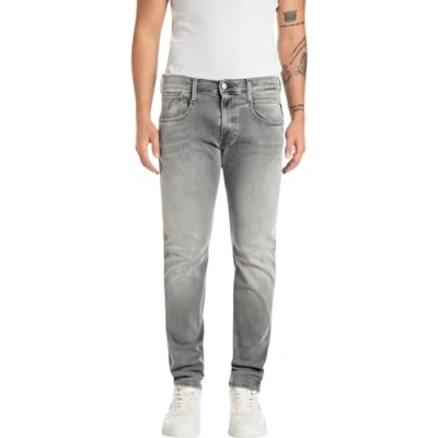 Obrázek Replay Anbass Pants Džíny Slim Fit, Muži, Velikost: 31x30, Medium grey