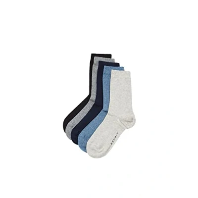 Obrázek Esprit Solid MIX 5PACK UNI Ponožky pro děti, Velikost: 35 38, Grey