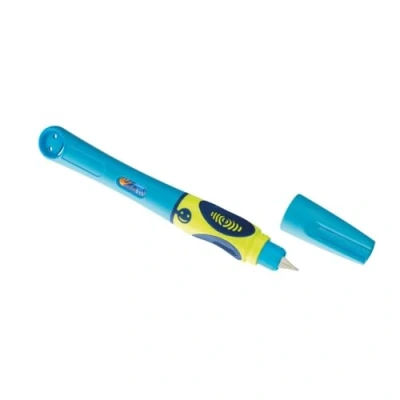 Obrázek Pelikan 809177 griffix plnicí pero pro leváky se šroubovacím víčkem, neonově FreshBlue, 1 kus ve skládací krabičce