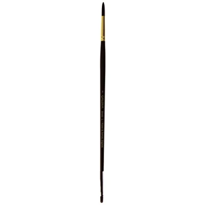 Obrázek Winsor &amp; Newton 5730008 Galeria akrylový štětec, ze syntetických vláken, ideální kontrola pro silnější barevné nanášení, dlouhá násada, kulatý štětec č. 8,4,9 mm