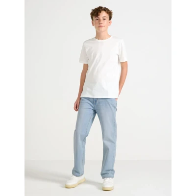 Obrázek Lindex Vilgot Regular WIDE Džíny Straight Fit pro děti, Velikost: 146, Light denim