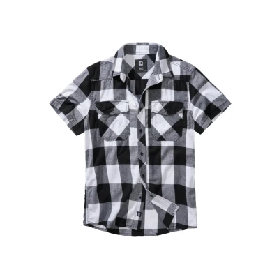 Obrázek Brandit Checkshirthalfsleeve Košile, Muži, Velikost: XXL, Whiteblack