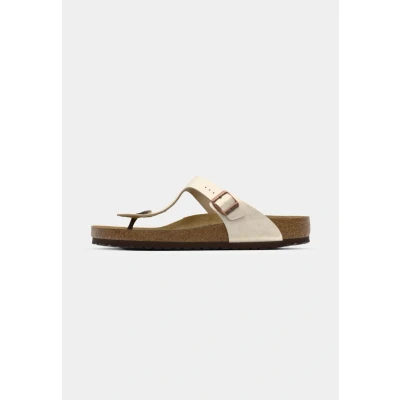 Obrázek Birkenstock Gizeh BF Regular Sandály s odděleným palcem, Ženy, Velikost: 35, Pearl white boty