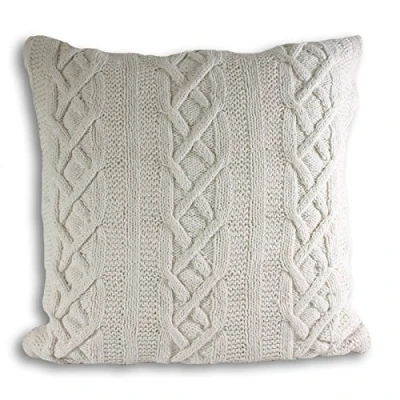 Obrázek Paoletti ARAN C/CASE 55X55 CREAM, bavlna, smetanová, 55 x cm