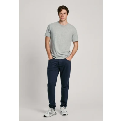 Obrázek Pepe Jeans Connor Jednoduché tričko, Muži, Velikost: XL, Marl grey