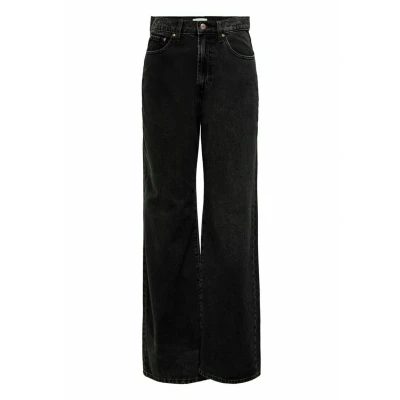 Obrázek ONLY Široké džíny, Ženy, Velikost: 25x30, Black denim