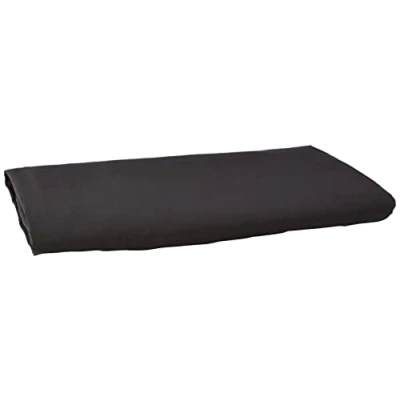 Obrázek Amazon Basics prostěradlo, mikrovlákno, 275 x cm, černá, jednobarevná