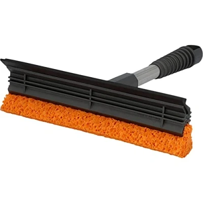 Obrázek NIGRIN Čistič skel 200 x 245 mm, se stahovacím okrajem a gumovou houbou, délka: 25 cm, šedý