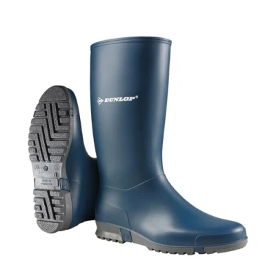Obrázek Dunlop Sport modrá, gumové holínky v modré barvě, průhledné, 39 eu