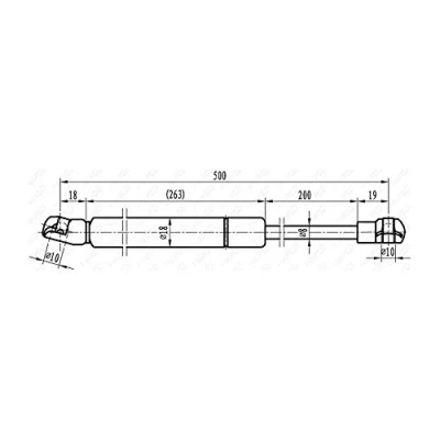 Obrázek MAPCO 20958 tlumič motoru digestoř