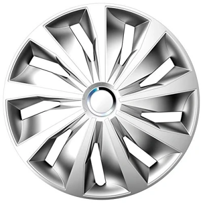 Obrázek AUTO STYLE Satz Radzierblenden Grip Pro 16 Zoll Silber