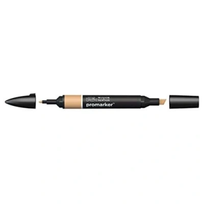 Obrázek Winsor &amp; Newton &quot; ProMarker 0203199 Professioneller Layoutmarker 2 Spitzen, fein breit für Zeichnungen, Design Layouts Zimt