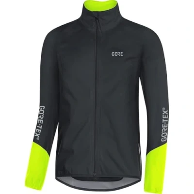 Obrázek GORE Wear C5 pánská cyklistická bunda TEX, S, černá/neonově žlutá