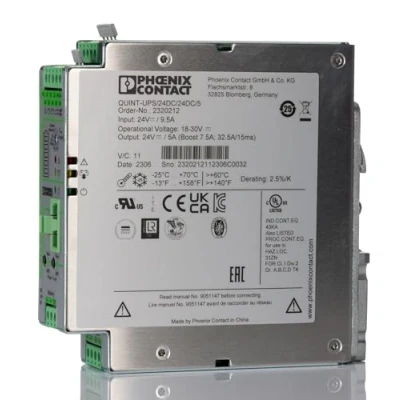 Obrázek Phoenix Contact Napájení UPS na DIN lištu, 24 V DC