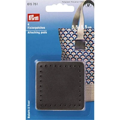 Obrázek Prym braun 615751 Fixierpatches für Taschengriff 5,5 x cm, Polyester Blend, 55 55mm