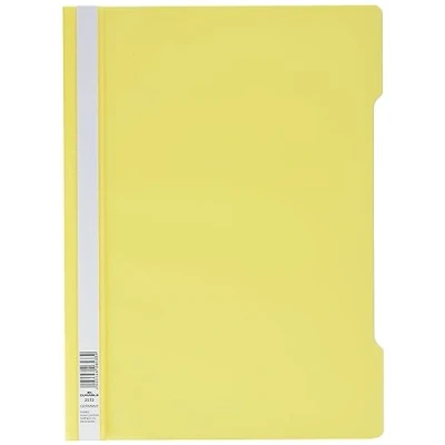 Obrázek Durable Spínací pořadač (A4 Standard, PP) balení po 25 kusech žlutý, 252304