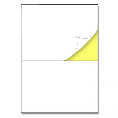 Obrázek 25 listů, samolepicí přepravní etikety A4 (210 x 148,5 mm, A5)