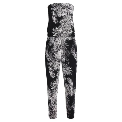 Obrázek Urban Classics dámský overal bez rukávů z viskózového materiálu, jednodílný Viscose Bandeau Jumpsuit v mnoha barevných variantách, velikosti XS 5XL, Limb, S