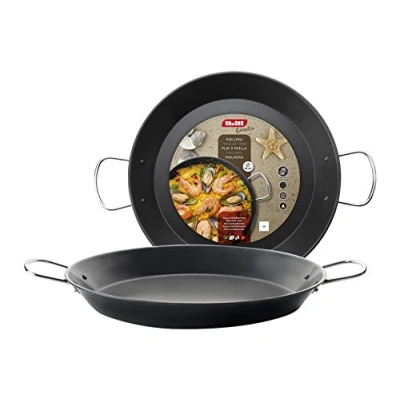 Obrázek ibili 501040 Paellapfanne &quot;Gandia&quot; 40 cm, Stahl, schwarz, x 6 cm