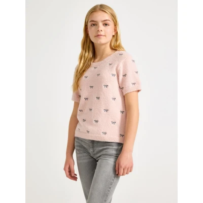 Obrázek Lindex Shortsleeved Triko s potiskem pro děti, Velikost: 128, Light dusty pink