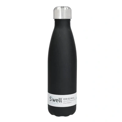 Obrázek S&#039;well Vakuově izolovaná nerezová láhev na vodu, 500 ml, onyx