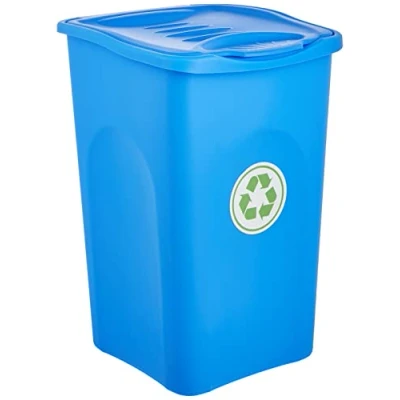 Obrázek Stefanplast BEGREEN Abfalleimer, 50 l, Capri blau