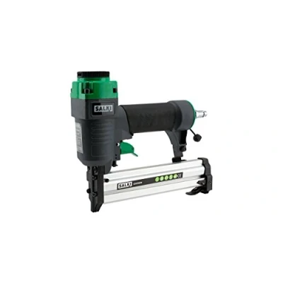 Obrázek SALKI CSK BG90 Druckluftnagler Pneumatische Nagelpistole ideal für Tischlerei, Schreinerei und Heimwerken. Kompatible Klammern Nägel.