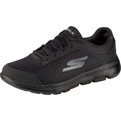 Obrázek SKECHERS Pánské tenisky Go Walk 5 Qualify, Black Textile Synthetic Trim