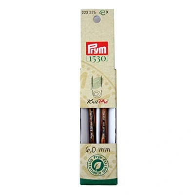 Obrázek Prym 223376 Rundstricknadelspitzen Natural kurz 8,7 cm 6,00 mm