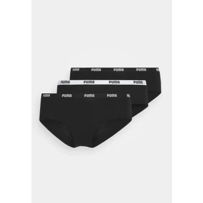 Obrázek Puma Hipster 3 PACK Kalhotky, Ženy, Velikost: Small, Black