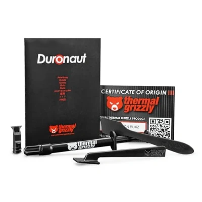 Obrázek Thermal Grizzly Duronaut 2 g verbesserte Haltbarkeit und Hochleistungs Wärmeleitpaste für maximale Wärmeleitfähigkeit beim Übertakten von CPU/GPU/PS4/PS5/Xbox