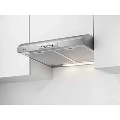 Obrázek AEG DUB1611M Podstavná digestoř / odvod vzduchu 60 cm ušlechtilá ocel max. 71 m3/h min. 63 69 dB(A) D posuvný spínač
