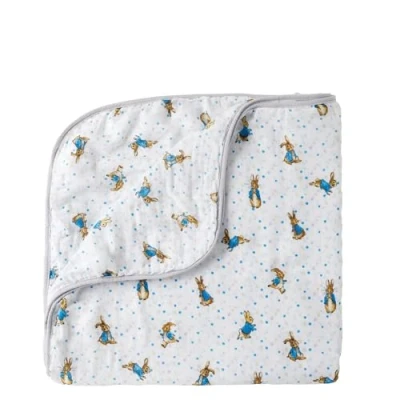 Obrázek Beatrix Potter Peter Rabbit Blanket, Weiß, Medium
