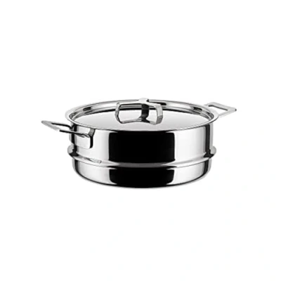 Obrázek Alessi &quot;POTS &amp; PANS&quot; průrazná vložka pro dušení z ušlechtilé oceli, 6,5 x 30,5 24 cm
