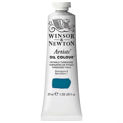 Obrázek Winsor &amp; Newton olejová barva 1214526 Artists 37 ml tuba, umělec s nejvyšší možnou pigmentací, světlostálost ftalotürkis