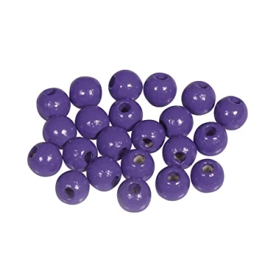 Obrázek Rayher 1250139 dřevěné perly FSC 100 %, leštěné, 6 mm ø, SB sáček 115 kusů,
