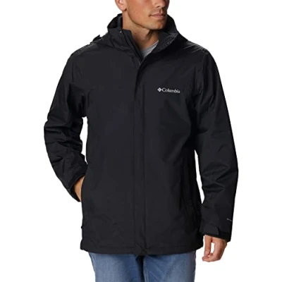 Obrázek Columbia Mission AIR Interchange Jacket Hardshellová bunda, Muži, Velikost: Small, Black