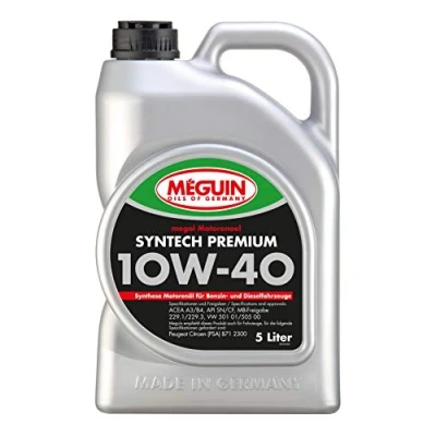 Obrázek Meguin Megol Syntech Premium SAE 10W 40 5 L minerální motorový olej výr. č.: 4338