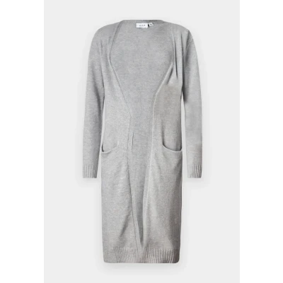Obrázek VILA LONG NOOS Kardigan, Ženy, Velikost: Large, Light grey melange