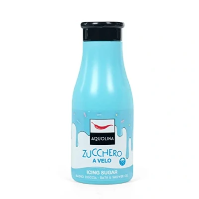Obrázek Aquolina Sprchový gel práškový cukr. Krémová, lehká pěnová koupel, která se rychle vstřebává 250 ml